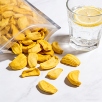 Beste prijs Heerlijke Gefreeze-droogde Knapperige Jackfruit Vacuümgefrituurde Zoete Bulk Vacuümverpakte Water HACCP Gecertificeerde Hoge Kwaliteit