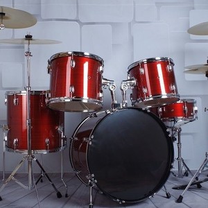 Erwachsene Anfänger Performance Five-Drum und Three-Cymbal Bass Drum Set Großhandel Percussion Instrument - Product Image 1