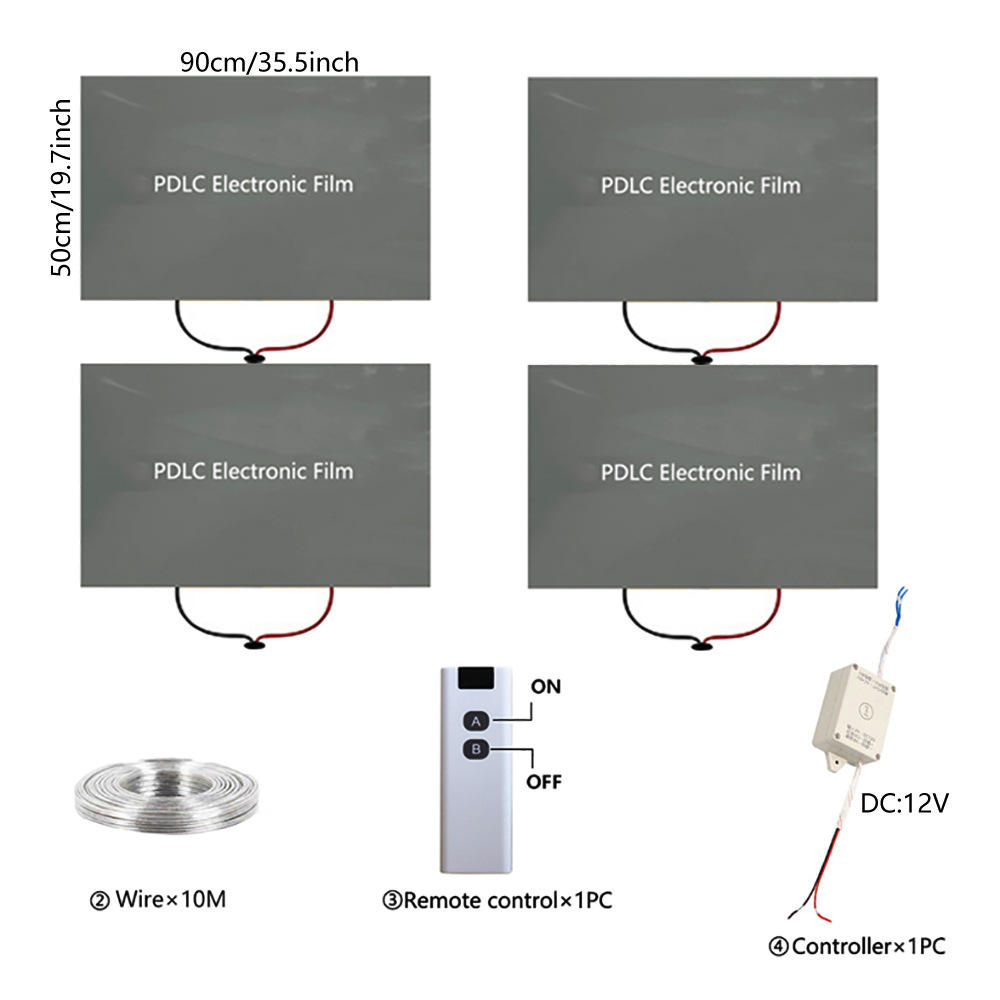 (2 fenêtres) gris x 4 pièces