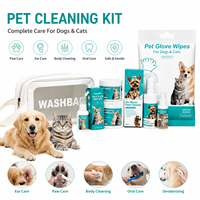 Kit de lingettes de toilettage pour animaux hydratantes et nourrissantes pour les pattes gercées et sèches, nettoyage des animaux, marque privée, chiens, chats, sans parfum