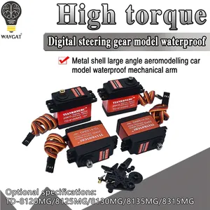 TD-8120MG TD-8125MG Waterproof Metal Gear Digital <strong>Servo</strong> <strong>with</strong> 20 25 30KG Torque 180Angle for <strong>RC</strong> Remote <strong>Control</strong> Car Model Vehicle - Product Image 5