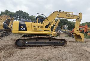 Excavatrice utilisée par PC200-6 PC200-8 durable de PC200-7 de KOMATSU de puissance forte en moteur puissant en bon état approprié à vendre - Product Image 5