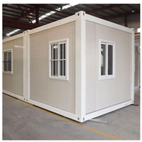 Préfabriqué 20 pieds 40 pieds minuscule modulaire mobile à faible coût moderne luxe préfabriqué conteneurs d'expédition bureau chambre d'hôtel kit maison maisons Chine