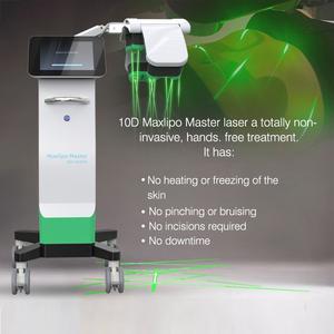 Appareil de remodelage corporel sans douleur par <span class=keywords><strong>laser</strong></span> froid à lumière verte 10D pour la dissolution des graisses non invasive et la perte de poids - Product Image 5