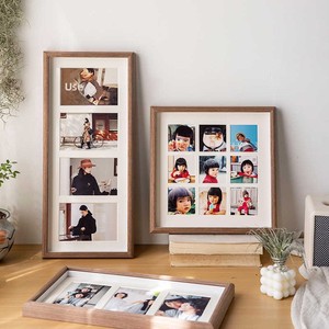 ชุดกรอบรูปเปล่าแบบ DIY ขนาด 6 นิ้ว รูปทรงสี่เหลี่ยมผืนผ้า สำหรับใส่รูปภาพ 3 หรือ 4 รูป สำหรับวางบนโต๊ะ - Product Image 4