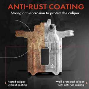 Frontech คาลิเปอร์เบรคอลูมิเนียมเหล็กหล่อสำหรับ BMW F10 Audi RS3 BMW X5 Civic 2014 Audi Lexus NX200t - Product Image 4