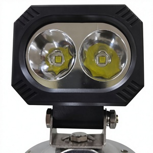 Luz de Trabajo LED de 40W 12V, Blanca o Amarilla, Iluminación Auxiliar para Vehículos de Construcción y Autobuses Escolares - Product Image 1