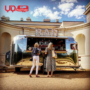 Hot Sale Outdoor Food Cart Stainless Steel Mobile Bar <strong>Trailer</strong> <strong>Ice</strong> <strong>Cream</strong> Cart Stainless Steel Food Truck for Sale USA - Product Image 4