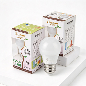 กล่องกระดาษคราฟท์สำหรับบรรจุหลอดไฟ LED พิมพ์สีตามสั่ง กล่องกระดาษแข็งสีขาวราคาถูก คุณภาพสูง - Product Image 4