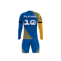 Ensemble de maillots de football personnalisés de haute qualité 2023, uniforme de football de club, uniforme de gardien de but à manches longues, kit de service OEM