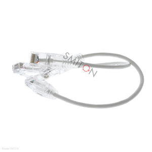 6in 0,15 m Cat6a 28AWG Snag-less sin blindaje (U/UTP) PVC Diámetro <span class=keywords><strong>pequeño</strong></span> <span class=keywords><strong>Cable</strong></span> de conexión de red <span class=keywords><strong>Ethernet</strong></span> de alta flexibilidad - Product Image 2