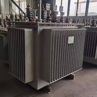 Transformador Trifásico Dyn11 Sumergido en Aceite, Entrada 6kv/10kv/11kv/33kv, Salida 220V para Edificios Comerciales