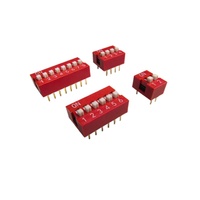 Interrupteur à bouton-poussoir LED 12V à 4 broches série MDS pour l'indication de fond de tableau de bord automobile