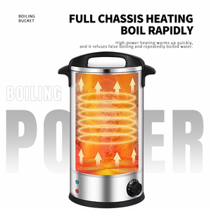 WINNERS OEM 30L 45L Caldera <span class=keywords><strong>de</strong></span> agua eléctrica <span class=keywords><strong>de</strong></span> acero inoxidable <span class=keywords><strong>de</strong></span> doble pared Urna <span class=keywords><strong>de</strong></span> café comercial con filtro <span class=keywords><strong>para</strong></span> negocios - Product Image 4