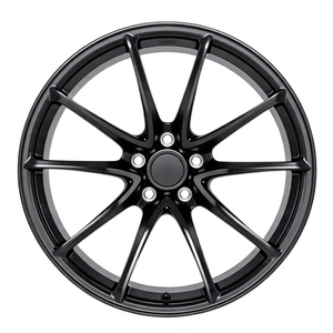 ล้อแม็กซ์อัลลอยด์สีดำแบบโมโนบล็อก ขนาด 18 19 20 21 22 24 นิ้ว 5x114.3/5x120/5x112/5x115 ล้อฟอร์จสั่งทำพิเศษสำหรับ bmw Mercedes Porsche <span class=keywords><strong>Audi</strong></span> - Product Image 2
