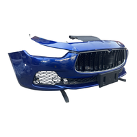 Adecuado para el conjunto de parachoques delantero, la rejilla de entrada de aire y el ventilador electrónico del Ghibli modelo 14 a 18 para Maserati.