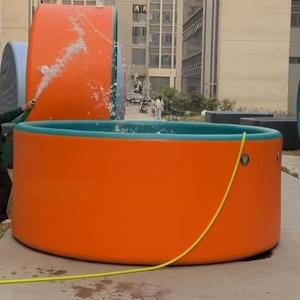 <span class=keywords><strong>Piscine</strong></span> gonflable en PVC durable avec technologie Drop-Stitch, épaissie, à double valves de vidange, pour usage extérieur - Product Image 2