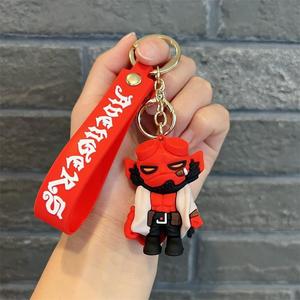 Vente en gros de porte-clés <span class=keywords><strong>Hellboy</strong></span> de cinéma européen et américain, porte-clés, sacs et pendentifs <span class=keywords><strong>Hellboy</strong></span> démon tendance et cool - Product Image 6