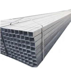 ASTM disponibile campione gratuito di tubo d'acciaio quadrato/rotondo zincato per la vendita calda