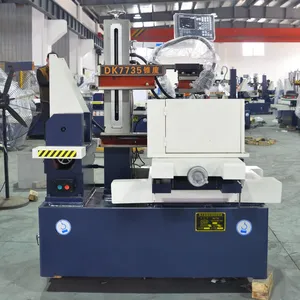 cnc edm wirecut machine DK7735 edm machine c type cnc die sinking edm machine wire saw cutting