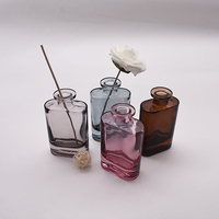 Vase en verre coloré de 150ml, bouteille de décoration de la maison, aromathérapie, diffuseur de roseaux, bouteilles en verre à bon prix, offre spéciale