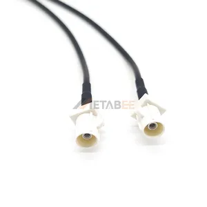 Fakra Male Female Plug to Plug Radio Antenna Extension Cable RG174 Coaxial