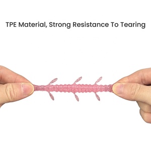 3 colores nuevo 3,5 Cm 0,7G cigarra Pupa <span class=keywords><strong>de</strong></span> patas múltiples cebo suave hundimiento lento patata Bug Road asiático lubina señuelo <span class=keywords><strong>de</strong></span> pesca suave - Product Image 4