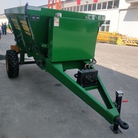 Épandeur de fumier pour camion Huifu 2FGH-3 avec pompe à pneus, trémie de 3 m, commande hydraulique, largeur d'épandage de 6 à 16 m, haute capacité d'épandage d'engrais