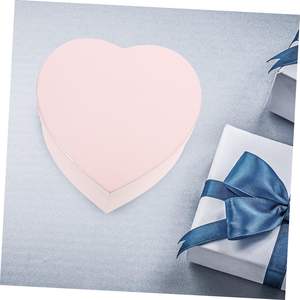 Caja <span class=keywords><strong>de</strong></span> Regalo Rígida Portátil en Forma <span class=keywords><strong>de</strong></span> Corazón Personalizada con Tapa - Cartón Ecológico <span class=keywords><strong>para</strong></span> Dulces, Cosméticos y Ocasiones <span class=keywords><strong>de</strong></span> Regalo - Product Image 4