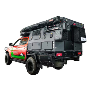 Camioneta con Plataforma Plana de Aluminio con Aire Acondicionado Portátil y Claraboya en el Techo |   <span class=keywords><strong>Ford</strong></span> Ranger, Hilux - Product Image 1