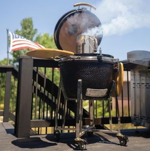 Grill <span class=keywords><strong>Kamado</strong></span> en céramique pour la cuisine en plein air, très vendu, avec réglage possible, fabriqué en céramique - Product Image 6