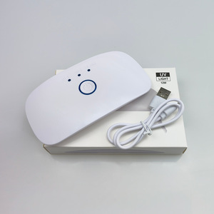 Lampe à ongles UV LED portable 12W pour la <span class=keywords><strong>manucure</strong></span> à domicile, logo personnalisable, bricolage - Product Image 5