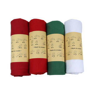 ผ้าโพกหัวแฟชั่นสีสันสดใสสำหรับผู้หญิงผ้าโพกหัวระบายอากาศได้ยาวสีทึบออกแบบแบรนด์ได้ตามต้องการ - Product Image 6