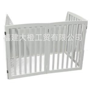 Portillon de sécurité pour animaux de compagnie en bois massif, pliable, grand modèle carré, hauteur 11,8 pouces, pour chiens et enfants - Product Image 5