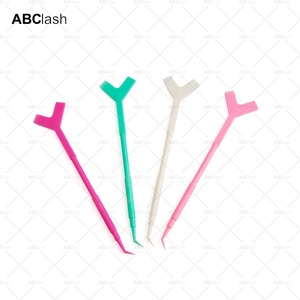 Abclash meilleure vente ensemble de levage de cils avec outil de séparateur d'isolation d'extension de cils en acier inoxydable en métal et rouleaux en silicone - Product Image 6