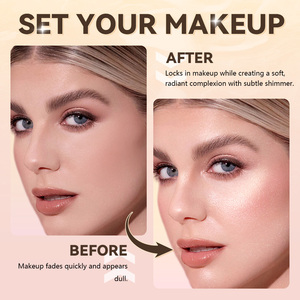 Privé Label Langdurige Multifunctionele Shimmer Make-up Fixing <span class=keywords><strong>Powder</strong></span> Waterbestendig Highlighting Geperste Poeder Compact Poeder - Product Image 6