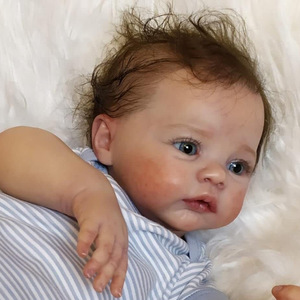 Muñeca Reborn de 18 Pulgadas con Cuerpo de Tela Suave, Muñeca Realista de Recién Nacido para Niños, Juego, Colección, Regalo - Product Image 1