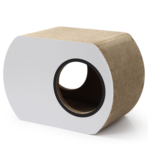 Krabplank <span class=keywords><strong>Lounge</strong></span> Nagelschraper Krabmat Huisdierenbank Bedden Golfkarton Speelgoed voor Katten Met Kattenkruid - Product Image 1