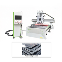 Centro de Mecanizado CNC de 3 Ejes JD-YC8 para Fresado, Perforación y Biselado de Perfiles de Aluminio, Madera y Plástico