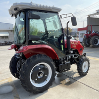 Traktor Pertanian Mini Bersertifikasi CE, Tenaga Kecil, Harga Terjangkau, Traktor Roda Empat untuk Penyemaian/Pengolahan Tanah untuk Pertanian