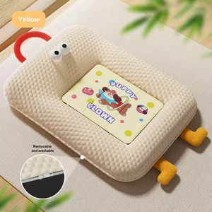 Cama refrescante de verano para gatos, lavable, transpirable, cómoda, de seda helada, suave, ligera, con diseño de dibujos animados para gatos - Product Image 4