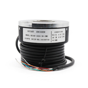 Encodeur photoélectrique incrémental rotatif durable 24V pour machine de traction d'ascenseur industriel SE100-1024-30-2MD - Product Image 3
