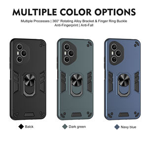Coques de téléphone portable en gros pour Huawei <span class=keywords><strong>Honor</strong></span> X9C X9B 9A <span class=keywords><strong>9</strong></span> <span class=keywords><strong>Lite</strong></span> Magic 8 Pro avec béquille anneau et <span class=keywords><strong>protection</strong></span> rigide fine pour appareil photo - Product Image 2