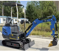 Livraison Gratuite : Micro-Excavatrice sur Chenilles 1-3,5 Tonnes avec Moteur EPA Eaton, pour Usage Agricole, à Couple de Charge Élevé - En Promotion