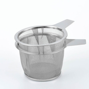 Kitchen Accessories Loose Leaf <strong>Tea</strong> <strong>Stainer</strong> with Handle Stainless Steel 304 <strong>Tea</strong> Infuser Fine Mesh <strong>Tea</strong> Filter - Product Image 1
