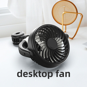 Factory New Desgin Portable Handhold Fan Rechargeable for Rear Seat USB Car Fan <b>Desk</b> air Cooling <b>Foldable</b> Mini Camping Fan - Product Image 5
