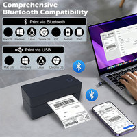 Imprimante thermique 4x6 pour étiquettes d'expédition compatible avec Android/iPhone/Windows/Mac en stock