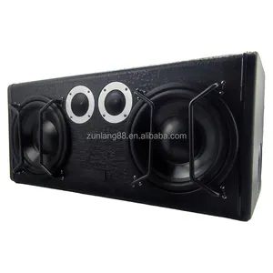 OEM araba Subwoofer muhafaza güçlü bas 10 inç Subwoofer hoparlör RMS 200W çift araba aktif Subwoofer