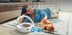 Bộ nạp tự động với hộp đá, cách ly cảm biến thông minh, cho ăn thức ăn ướt cho những con mèo khác nhau để bảo quản - Product Image 3