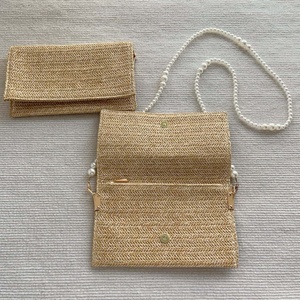 Venta al por mayor de fábrica: Bolso de paja de verano estilo renovado - duradero y versátil para la playa y salidas informales - Product Image 2